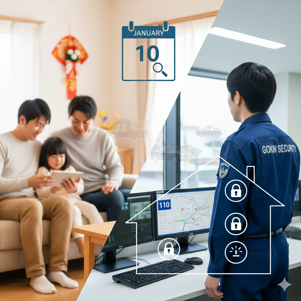 【110番の日記念】新年の気を引き締め！警備員が教える「緊急時への備え」と110番の適切な活用術
