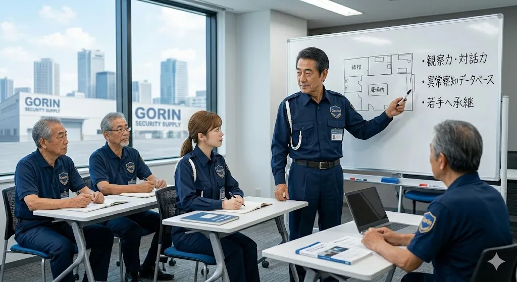 指導員として講習を行う様子