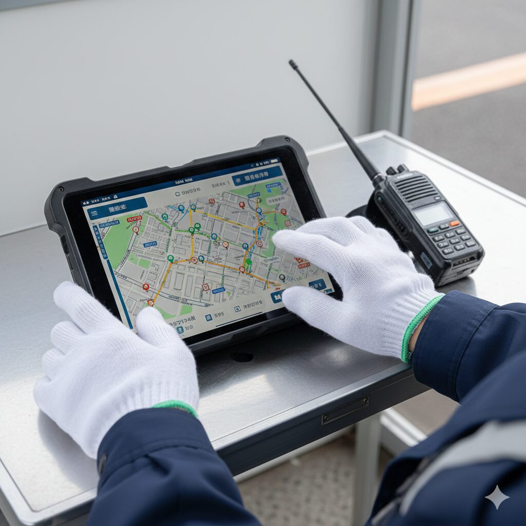 デジタル機器を活用する手元