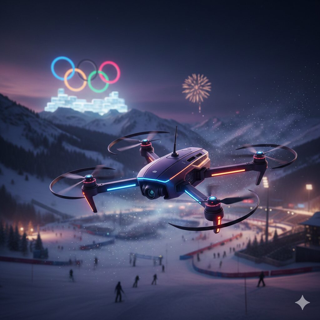 五輪のドローンはなぜ「うるさい」のか?中継の舞台裏と未来の「ドローン警備」への転用可能性