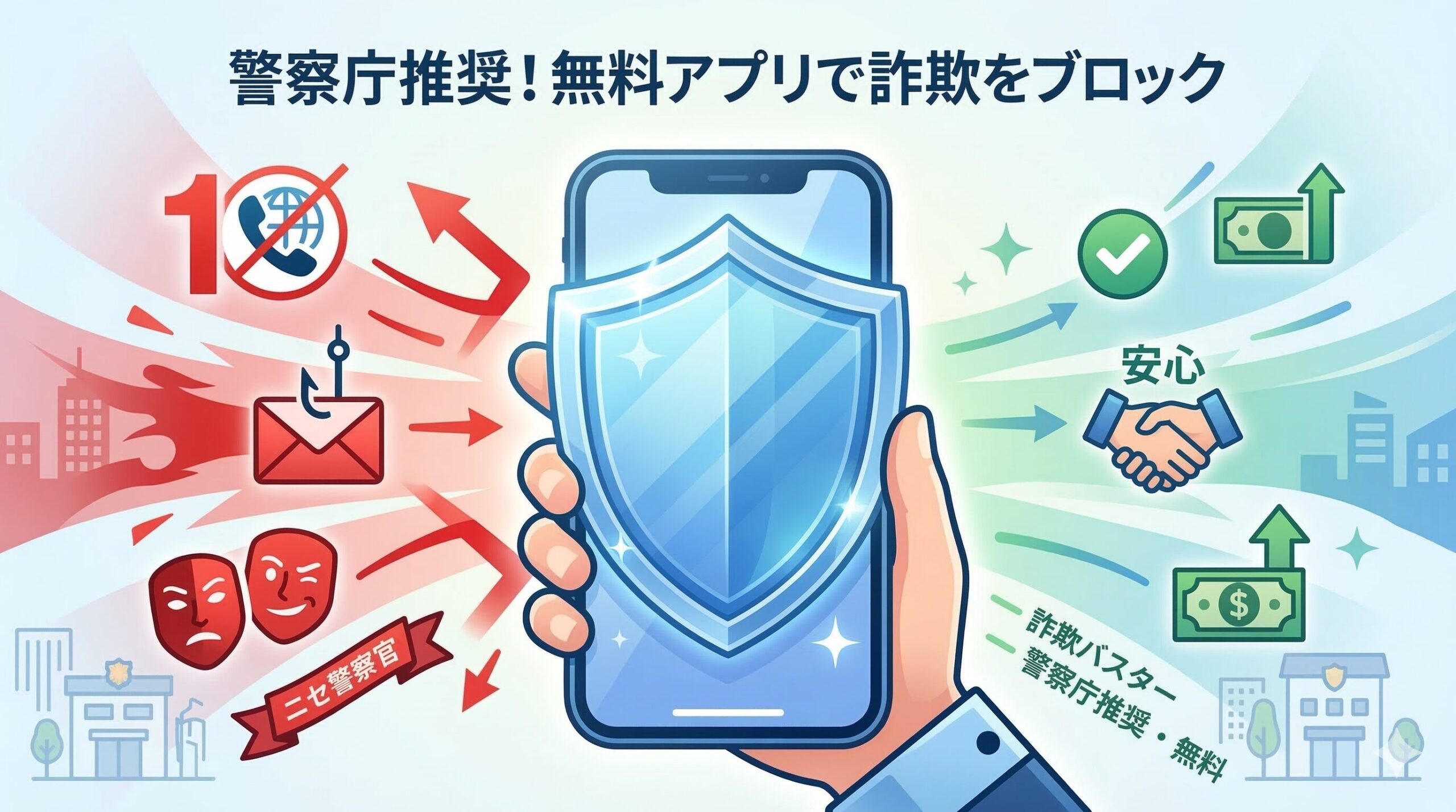 【地域防犯】2026年最新の詐欺手口と、警察庁が初めて認めた「最強の無料対策アプリ」