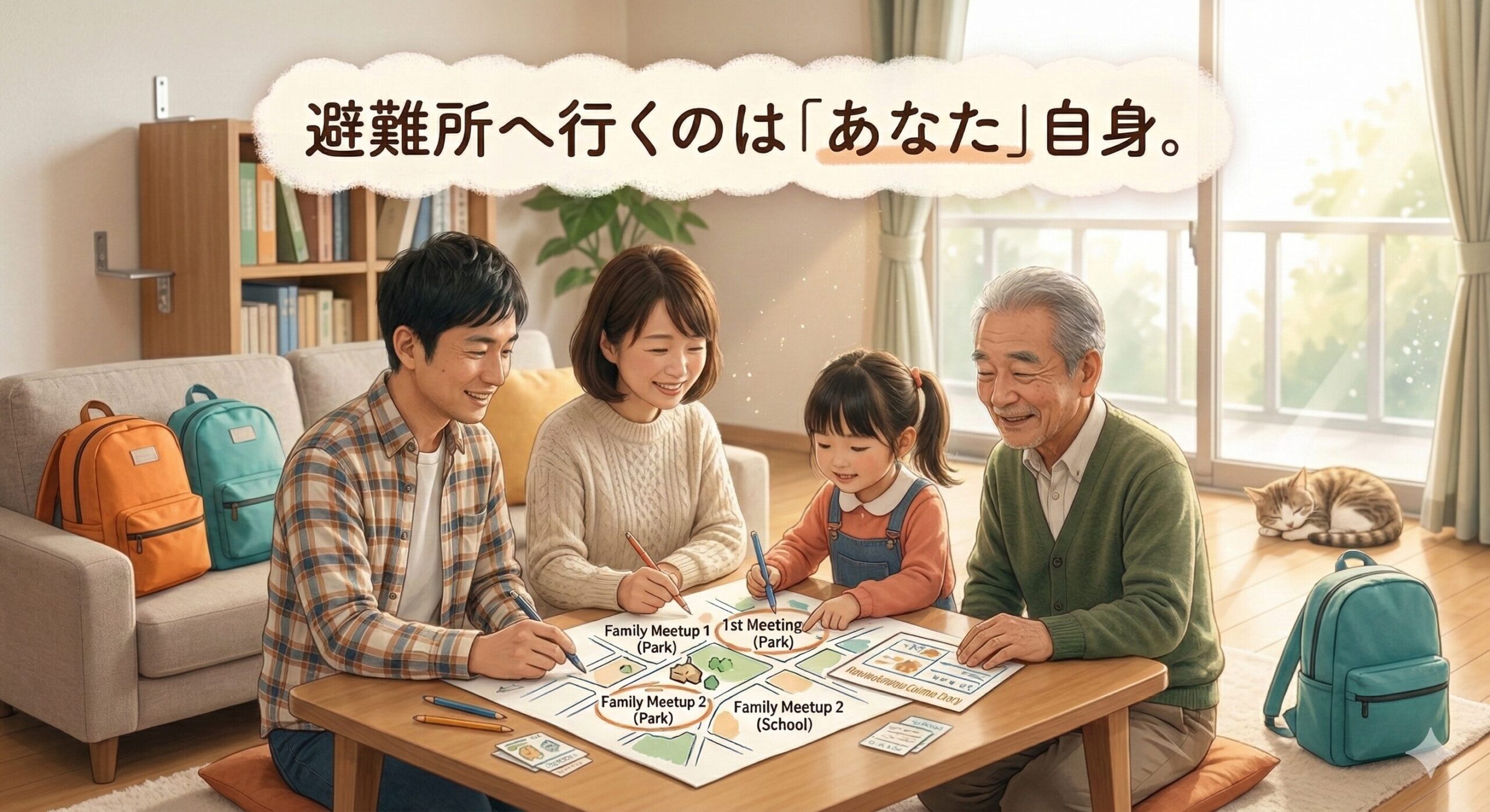 町会長も、リーダーもいない時、誰が命を繋ぐのか。――避難所へ行くのは「組織」ではなく「あなた」自身。