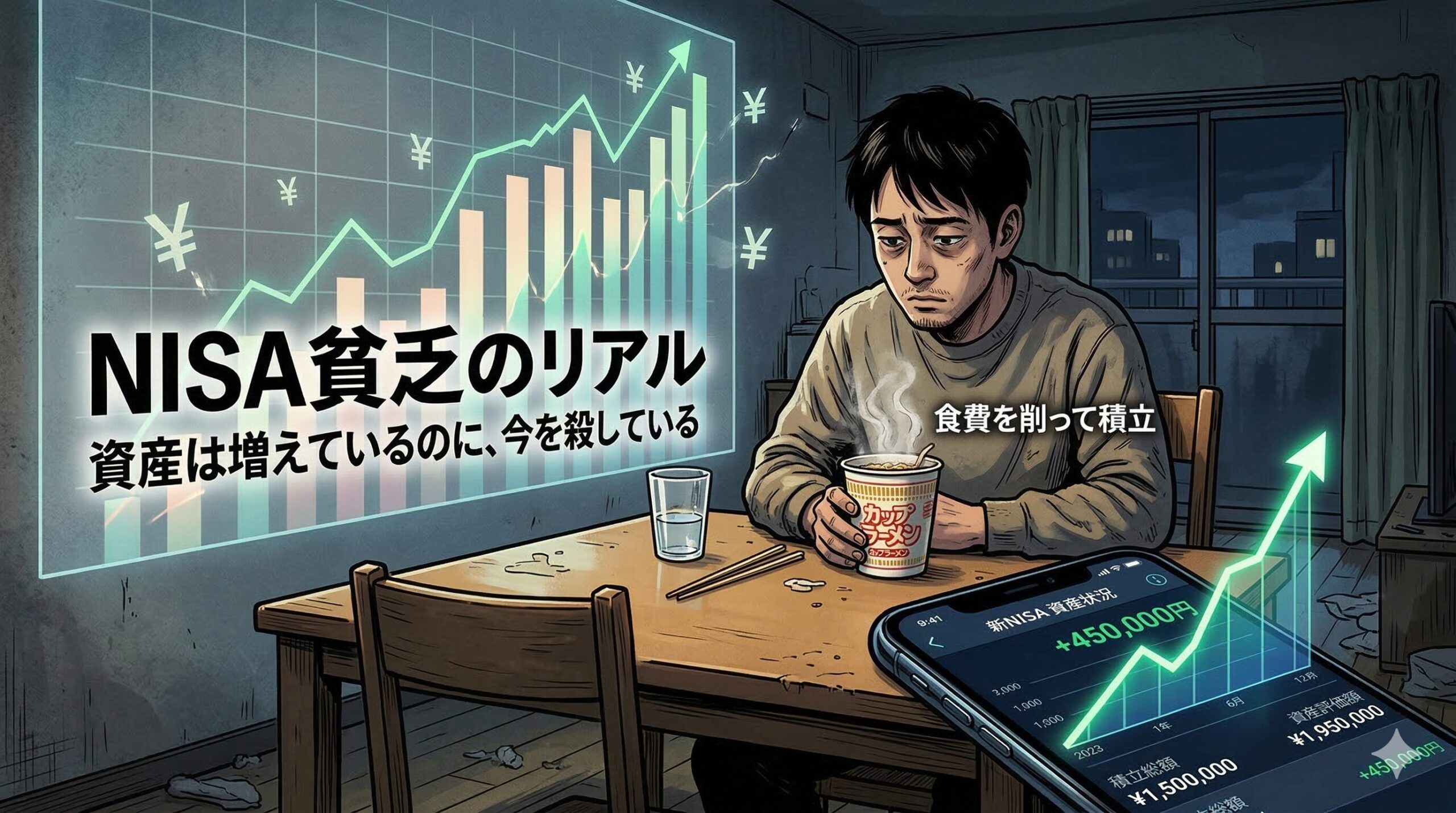 「NISA貧乏」になっていませんか？ 将来の安心より、今のキャッシュを守るべき理由
