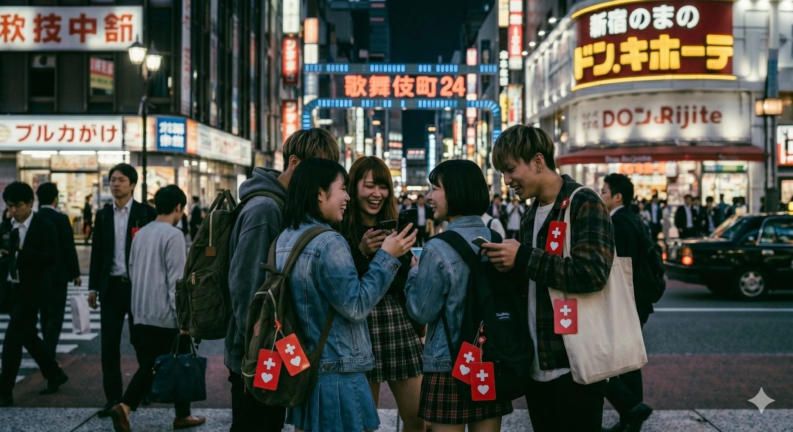 ヘルプマークが「カモ」の目印に。繁華街に潜む、ファッション利用の代償