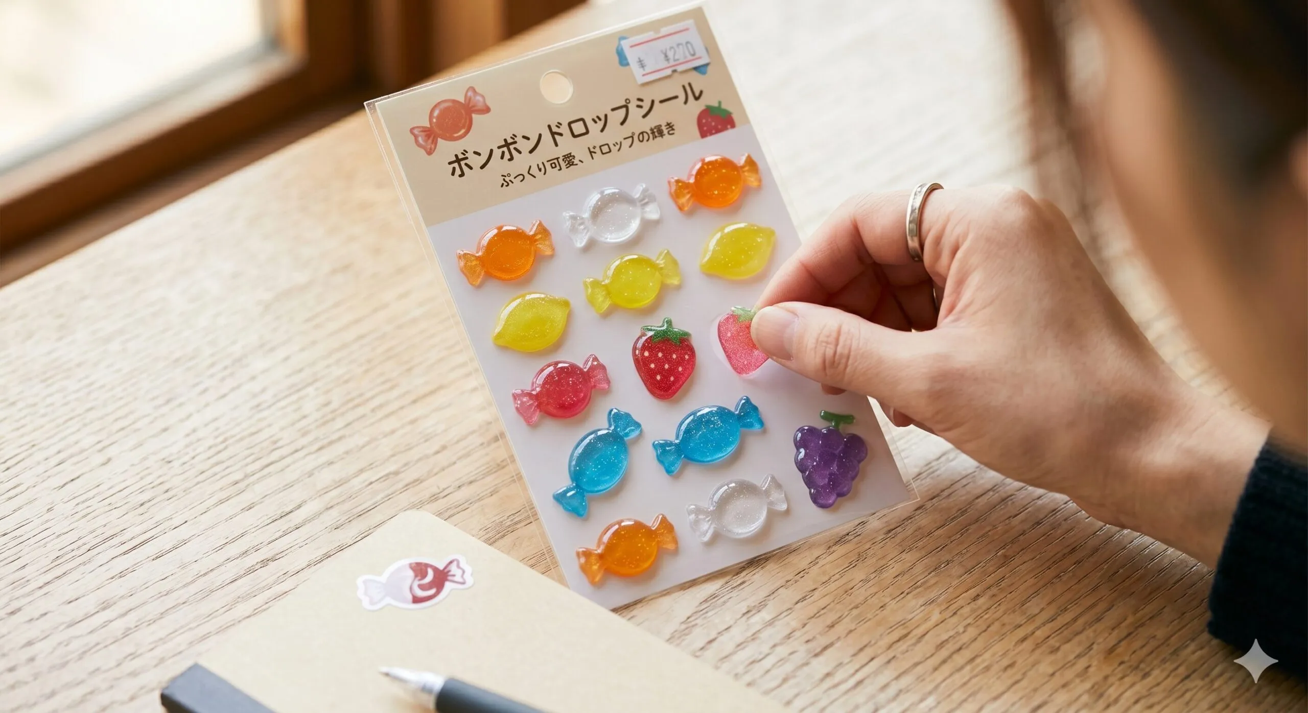 流行の「ぷっくりシール」に見る、形は模倣できても真似できない「本物」の価値