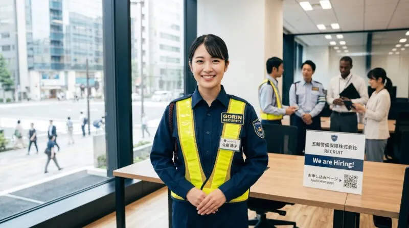 未経験からプロへ。五輪警備保障の働く環境