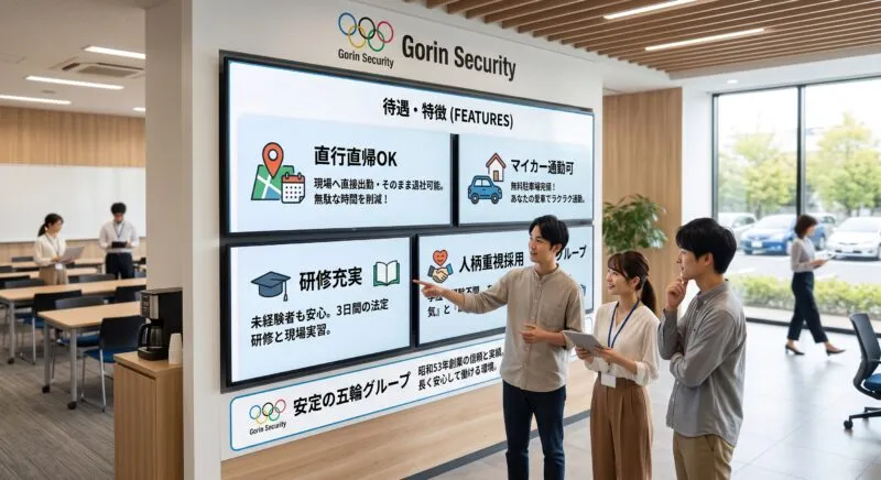 五輪警備保障 待遇と特徴