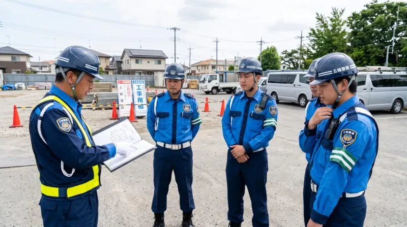 五輪警備の自社統率チーム配備と事前ミーティング