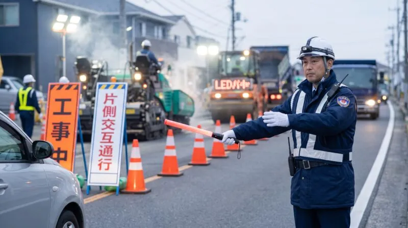 柏市内の幹線道路・指定路線の安全誘導